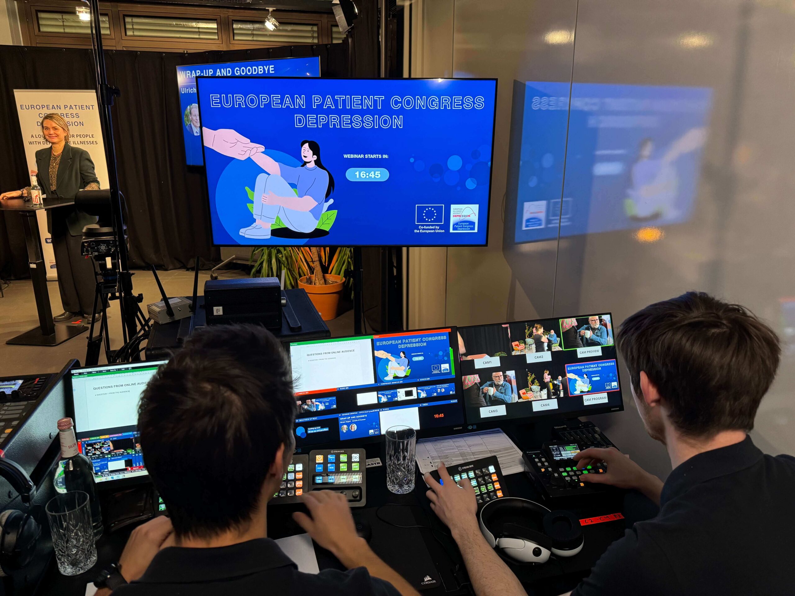 Live Streaming Setup for Congress