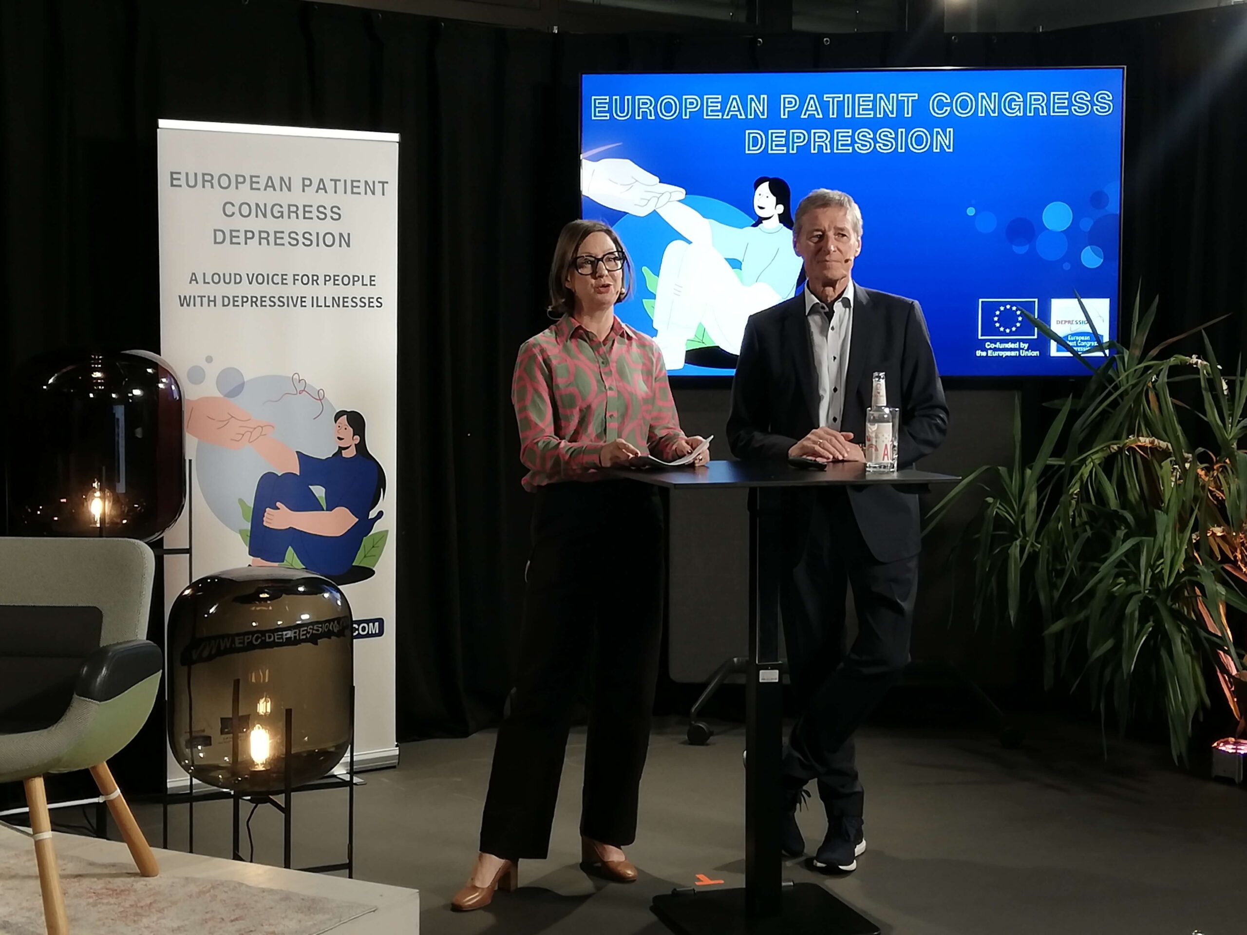 Welcoming Atmosphere at European Patient Congress Depression